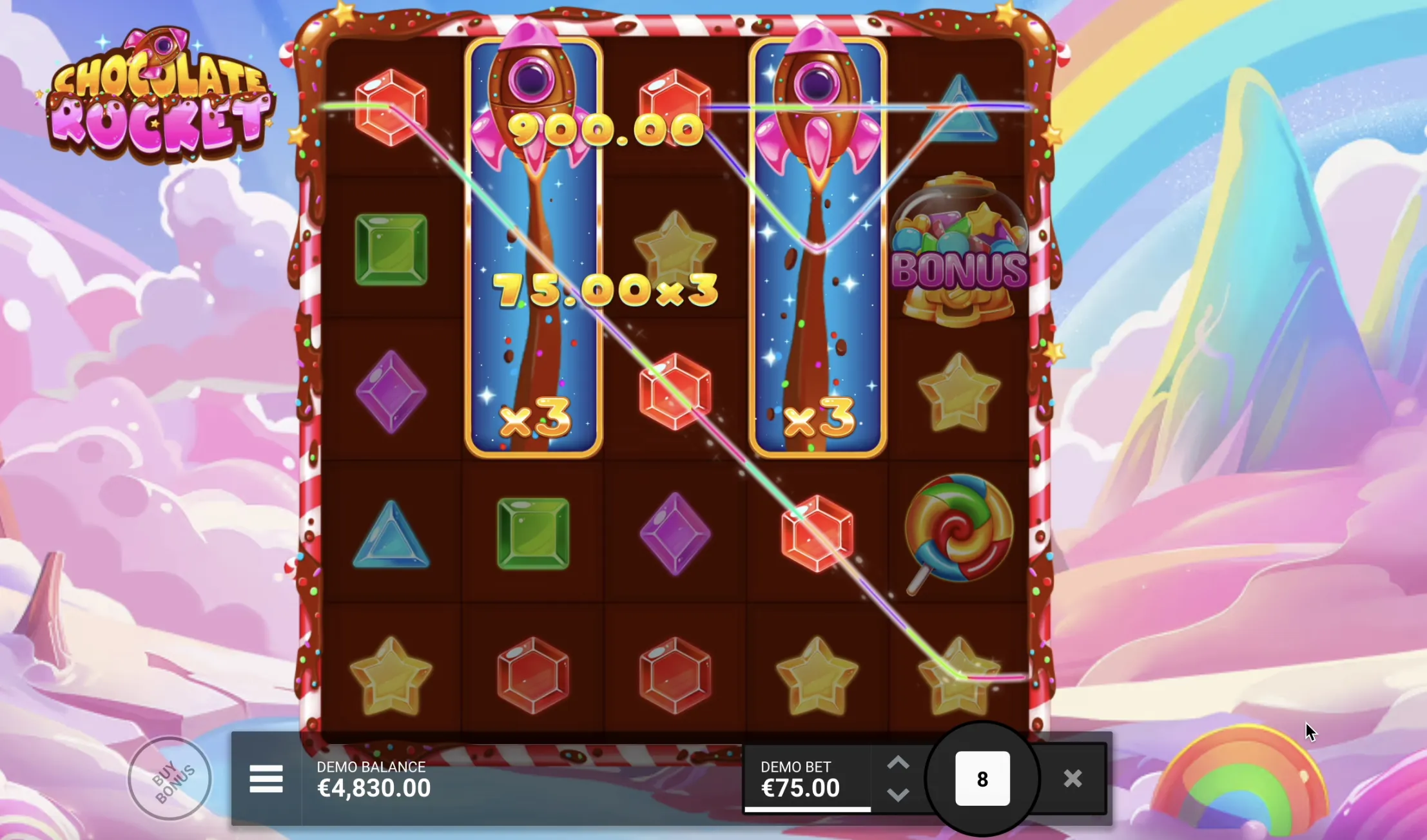 Chocolate Rocket Slot